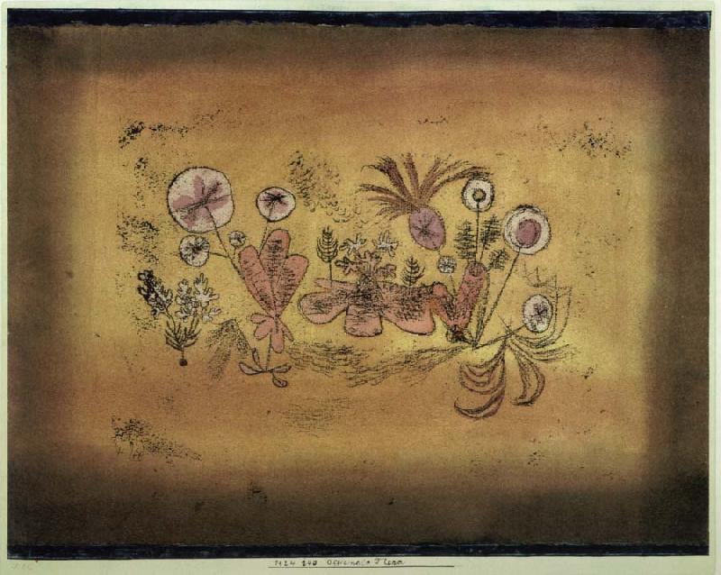 Paul Klee Medicinal flora Germany oil painting art
